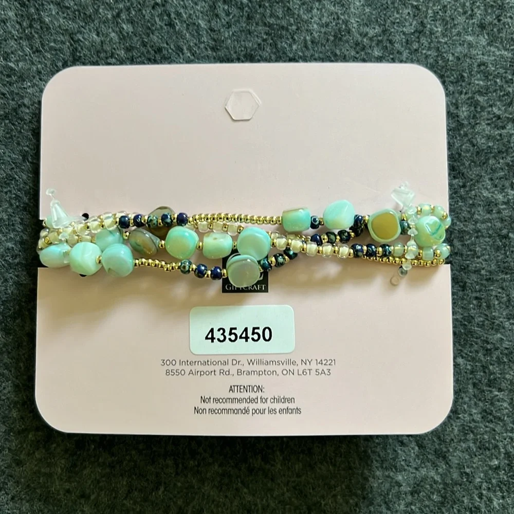 Astral stretchy‎ beaded bracelet